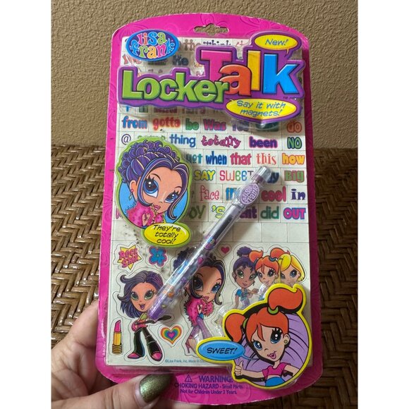 Lisa Frank Locker Talk Stickers & Pen Set - Picture 4 of 5